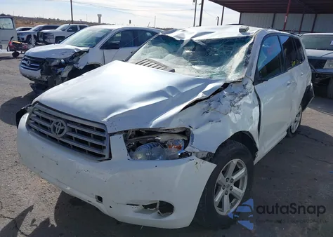 2008 Toyota Highlander z USA, uszkodzony, nr VIN JTEDS41A382036044